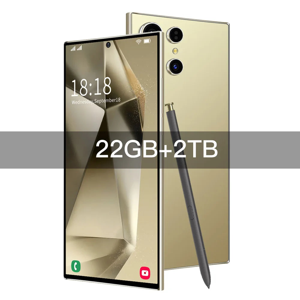 2025 New S26 Ultra Smartphone Original 7.3 Inch Celulares Android Moblie Phones Unlocked 5G Dual Sim Global Version CellPhones