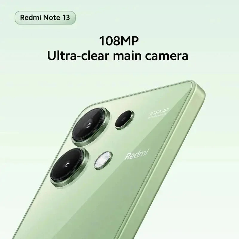 Global Version Xiaomi Redmi Note 13 Smartphone 6.67 Inch 120hz AMOLED Screen Snapdragon 685 108MP Triple Camera 5000mAh
