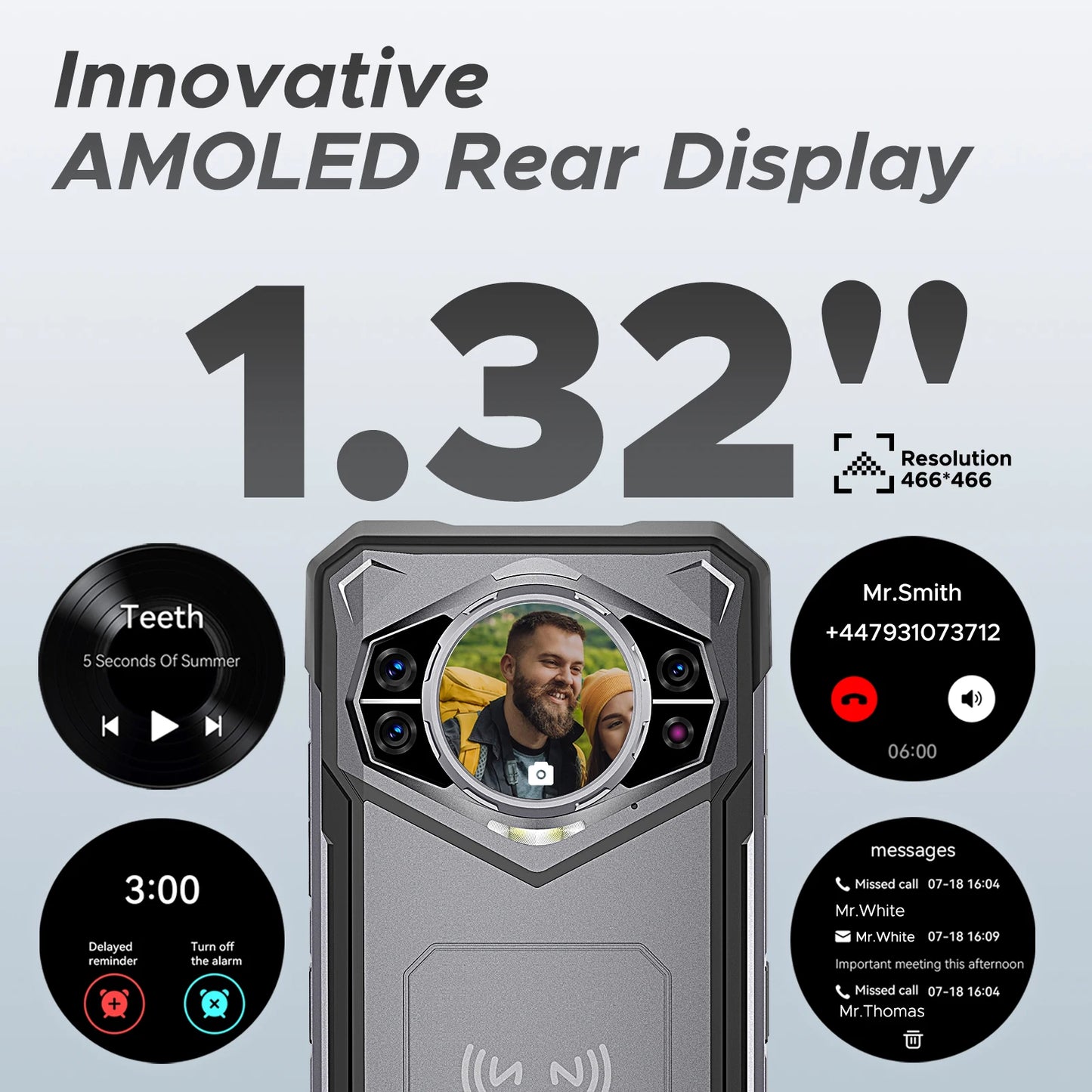 Global Version Doogee S200 5g Rugged Phone 12Gb 256Gb 6.72" Display 100Mp Ai Main Camera 10100Mah/33W Smartphone Android 14 Nfc
