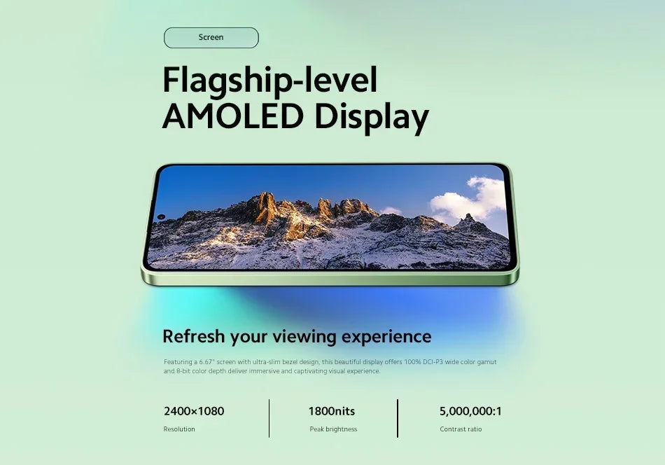 Global Version Xiaomi Redmi Note 13 Smartphone 6.67 Inch 120hz AMOLED Screen Snapdragon 685 108MP Triple Camera 5000mAh