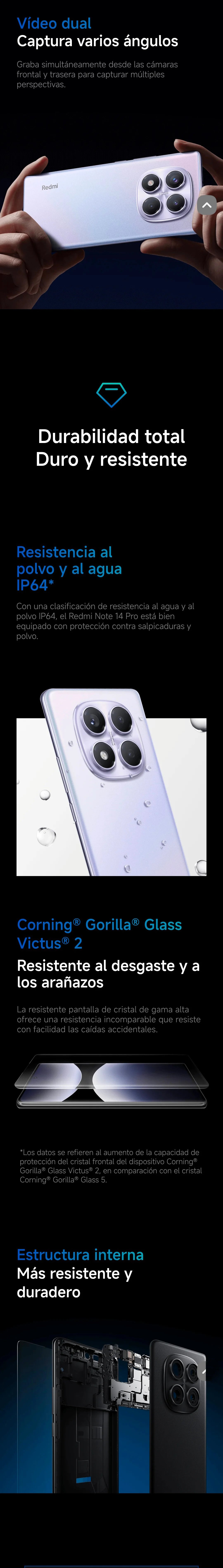 Xiaomi Redmi Note 14 Pro 4G European Version 8+256GB MediaTek Helio G100-Ultra 6.67" AMOLED Display 120Hz 200MP OIS Main Camera 45W Charging, 5500mAh Battery, IP64, NFC