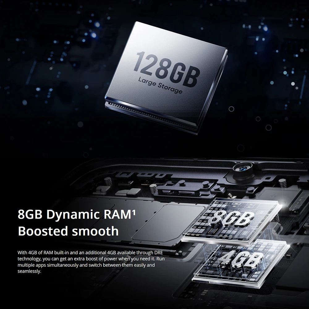 Global Version Realme Note 50 Octa-Core 4G Smartphone 6.74" 90Hz Screen 13MP AI Camera Phone 5000mAh Large Battery