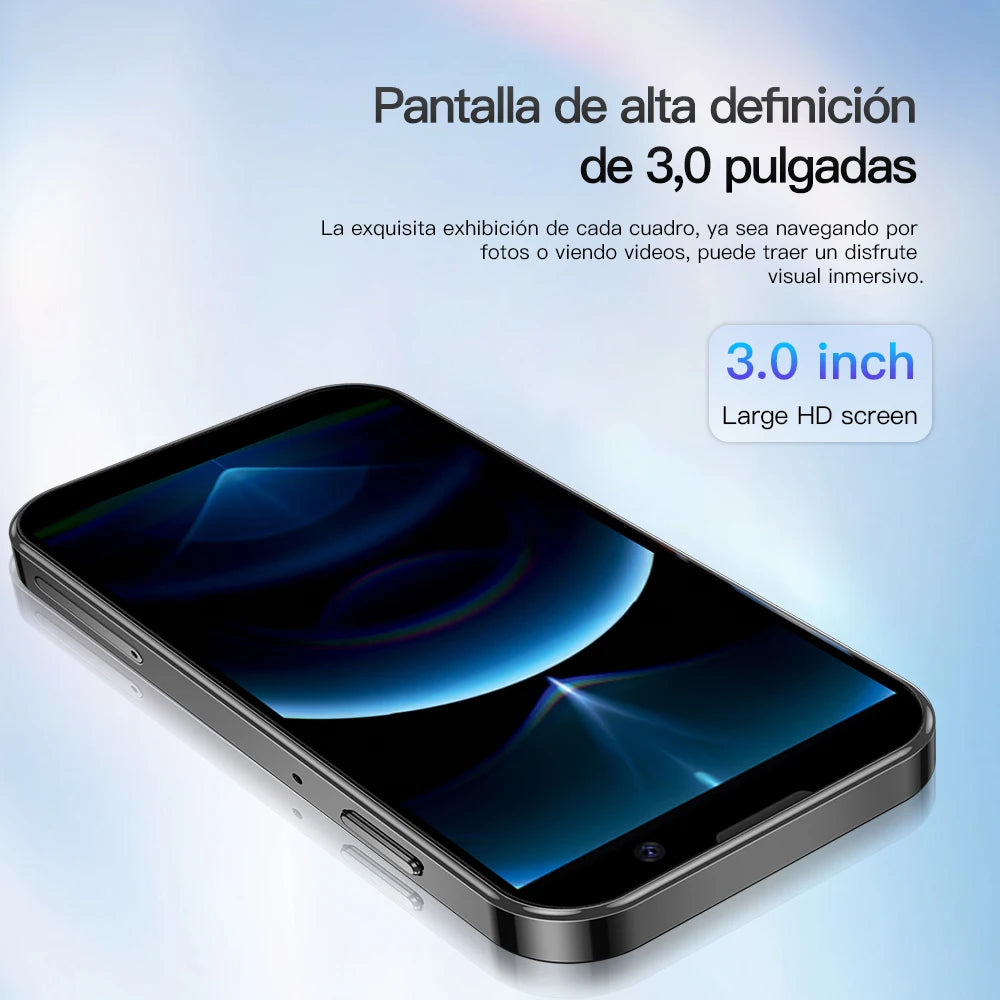 SERVO 16SE Mini Smartphone 16GB ROM Android 9.0 Wifi Dual SIM Standby Play Store 3G WCDMA 3.0"Little Smart Cellphone New Version