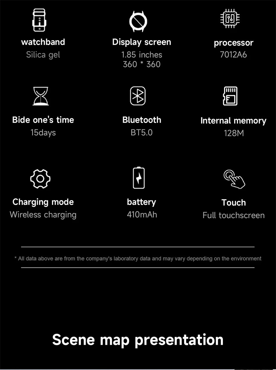 ساعة هواوي الذكية الرياضية الخارجية الجديدة لعام 2024 للرجال بشاشة AMOLED وNFC ونظام تحديد المواقع العالمي (GPS) وبوصلة ومعدل ضربات القلب ومقاومة للماء وبلوتوث وساعة ذكية للاتصال