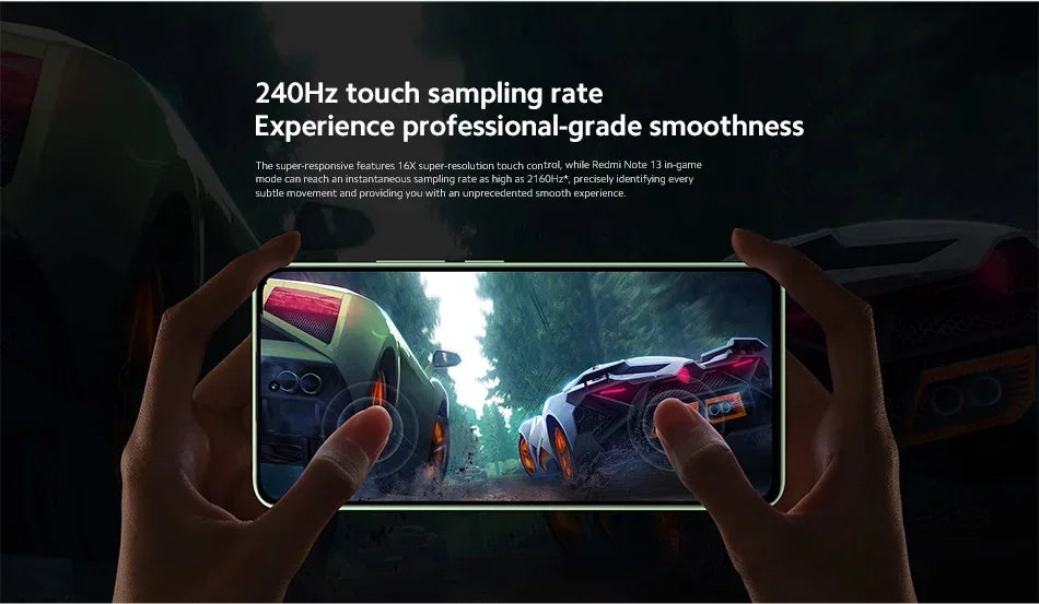 Global Version Xiaomi Redmi Note 13 Smartphone 6.67 Inch 120hz AMOLED Screen Snapdragon 685 108MP Triple Camera 5000mAh