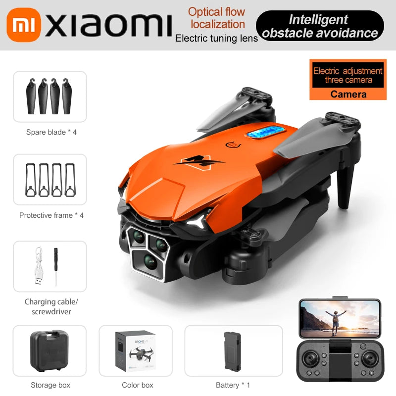 Xiaomi M3 PRO Drone 8K Triple-camera Professional Hd Aerial Photography Obstacle Avoidance Brushless Motor 1-key Return Drone 