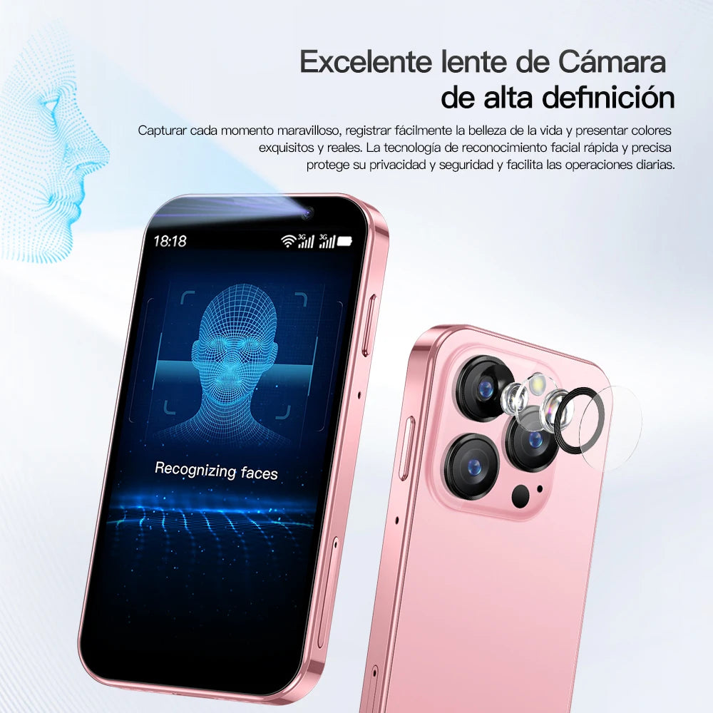 SERVO 16SE Mini Smartphone 16GB ROM Android 9.0 Wifi Dual SIM Standby Play Store 3G WCDMA 3.0"Little Smart Cellphone New Version