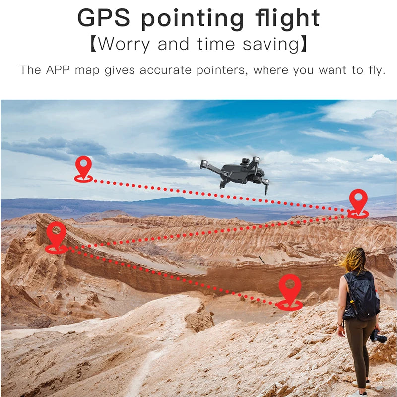 طائرة بدون طيار L600 PRO MAX GPS جديدة لعام 2024، مزودة بكاميرا مزدوجة عالية الدقة بدقة 4K و5 كيلومترات، مزودة بمحور ثلاثي المحاور، وتجنب العوائق بزاوية 360 درجة، طائرة رباعية المراوح بدون فرشاة، لعبة