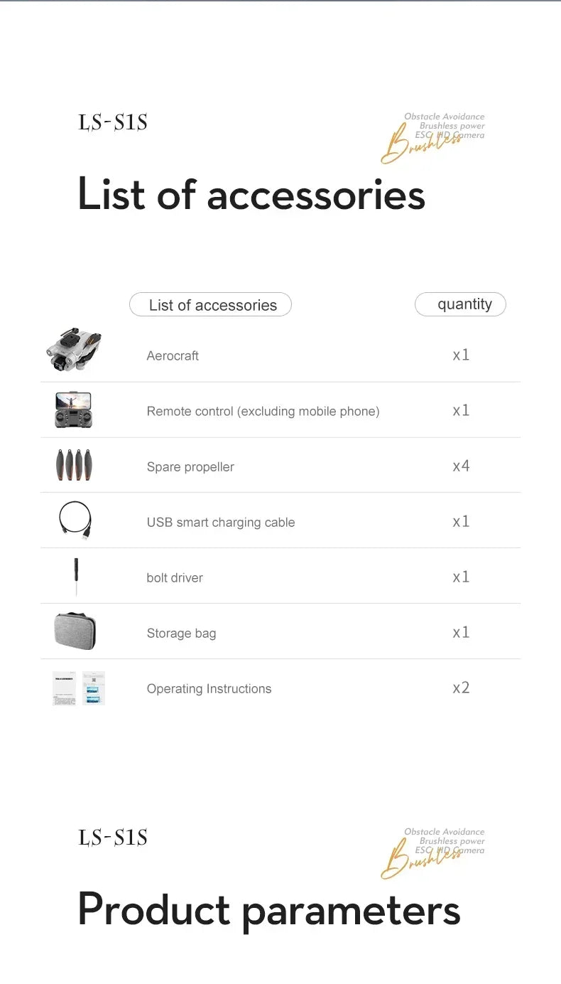 New 2024 S1S Mini Drone 8K Profesional HD Camera Obstacle Avoidance Aerial Photography Brushless Foldable Quadcopter Dron Toys