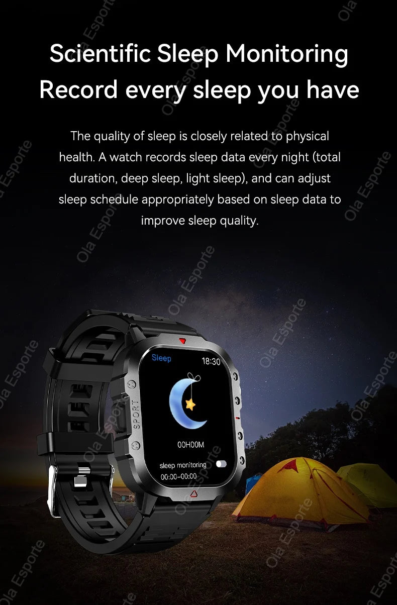 Original Men Smart Watch Bluetooth Call Fitness Clock 3ATM IP68 Swim Waterproof Sports Smartwatch for Women Xiaomi Android 2024