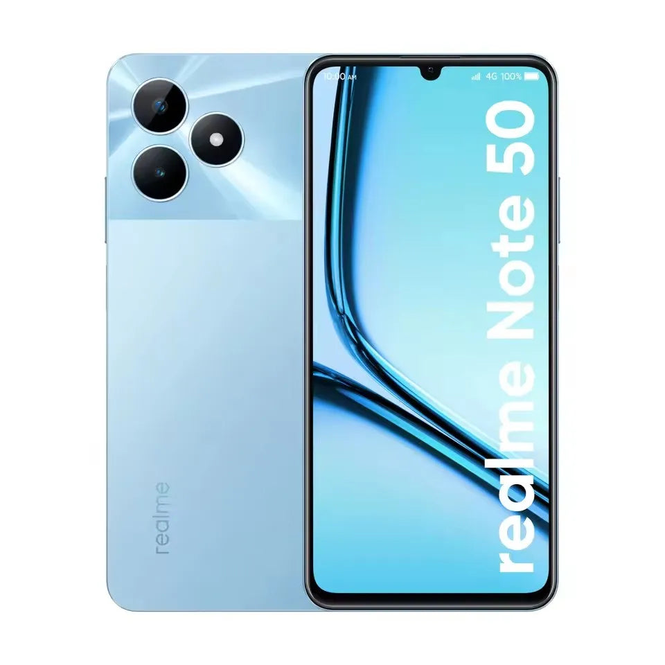 Global Version Realme Note 50 Octa-Core 4G Smartphone 6.74" 90Hz Screen 13MP AI Camera Phone 5000mAh Large Battery