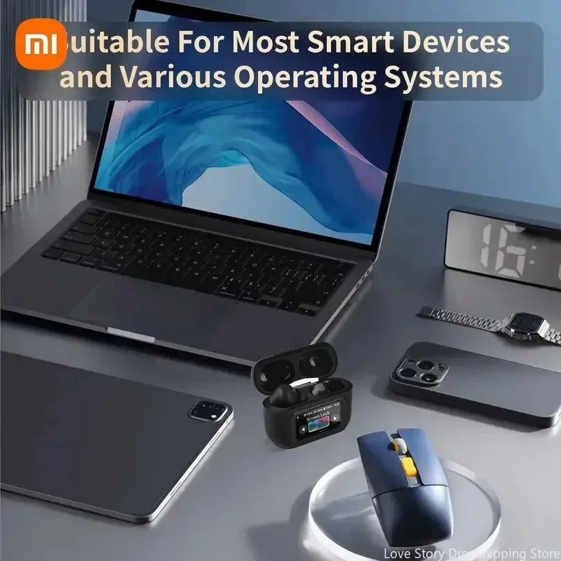 Xiaomi Redmi Touch Control Earbuds Color Screen Bluetooth Wireless In-Ear Ultra Long Battery Life Advanced Noise Cancellation