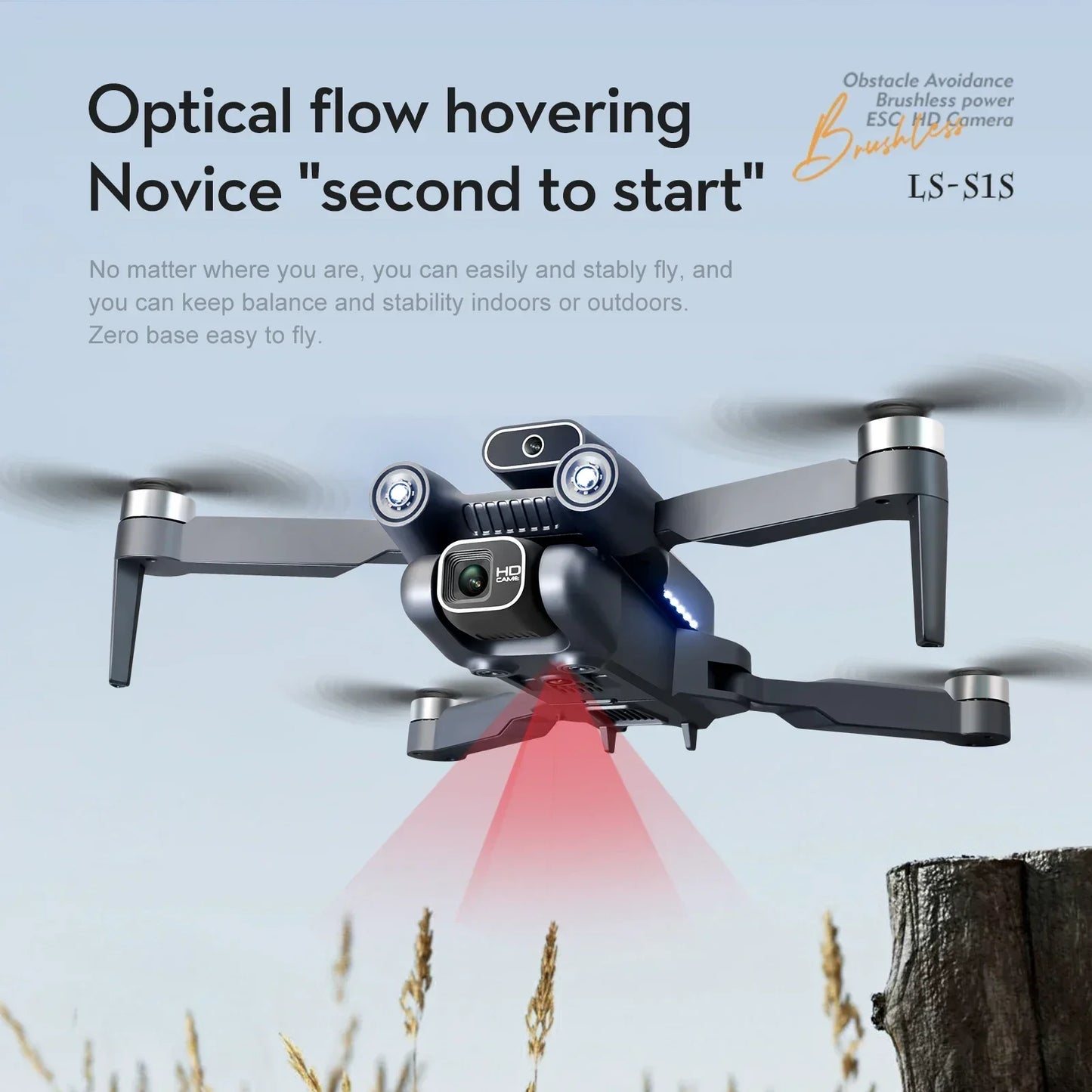 New 2024 S1S Mini Drone 8K Profesional HD Camera Obstacle Avoidance Aerial Photography Brushless Foldable Quadcopter Dron Toys