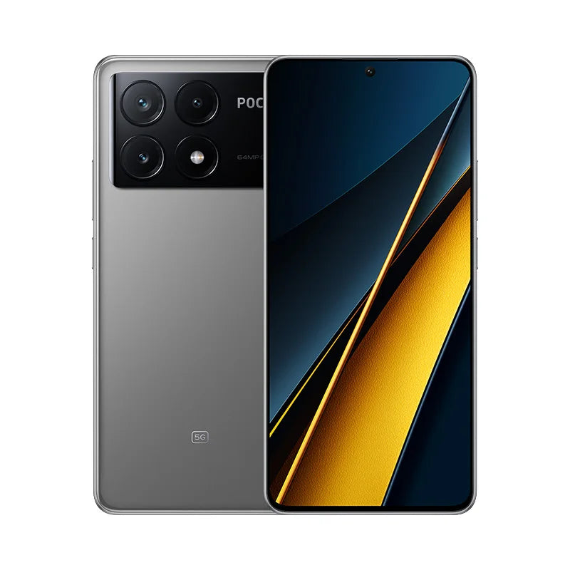 POCO X6 Pro 5G smart phones, NFC,120Hz,Triple camera 64MP with be, 67W charge, 5000mAh, local warranty, global version