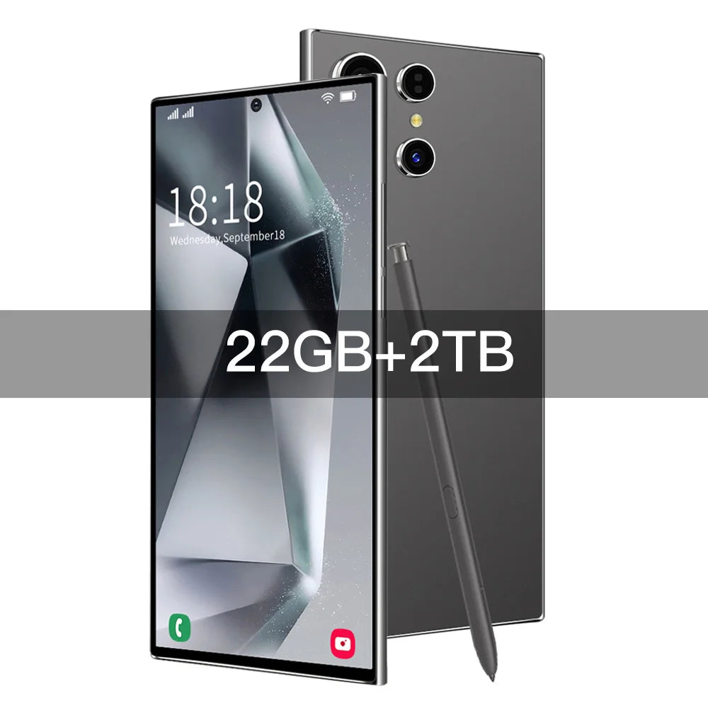 2025 New S26 Ultra Smartphone Original 7.3 Inch Celulares Android Moblie Phones Unlocked 5G Dual Sim Global Version CellPhones