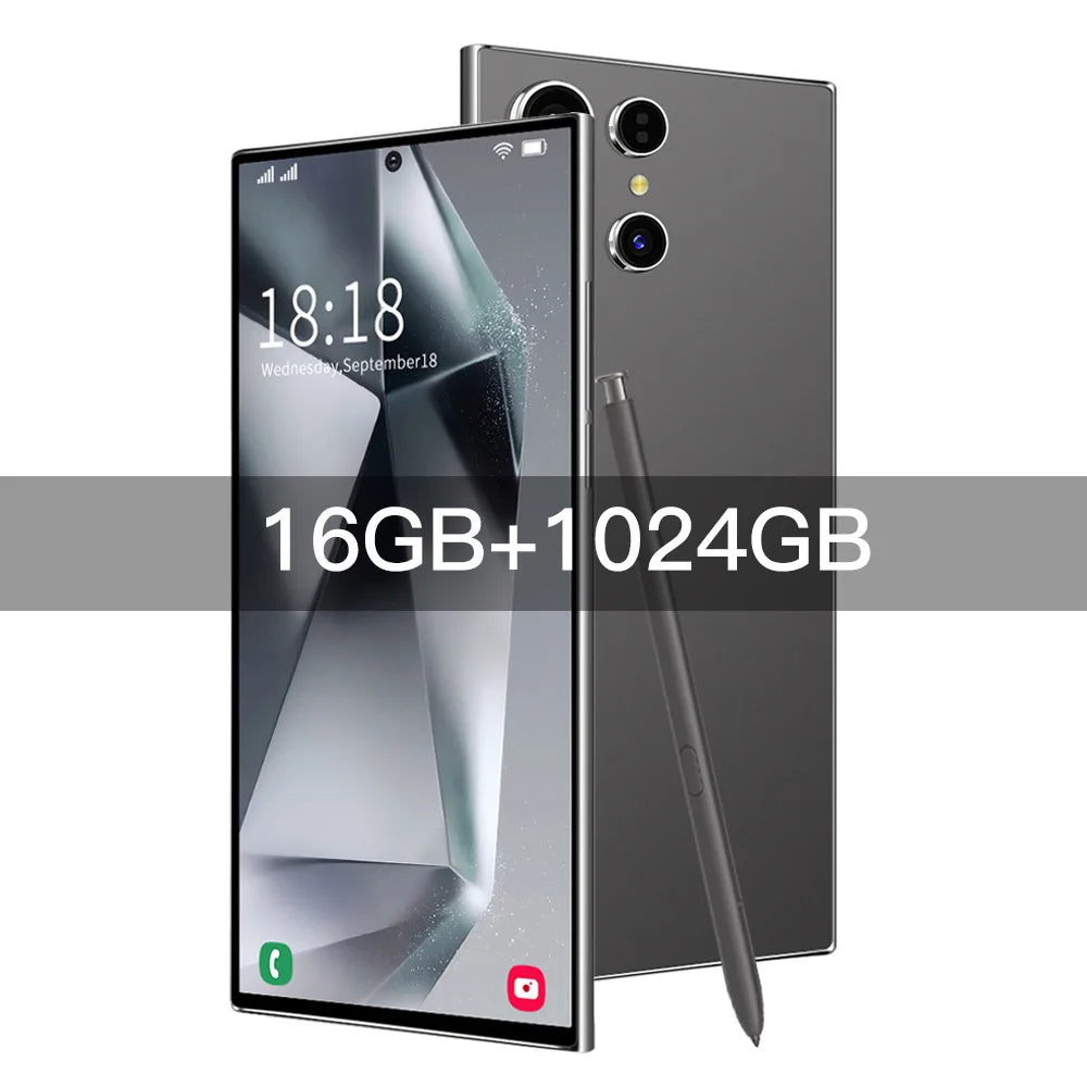 2025 New S26 Ultra Smartphone Original 7.3 Inch Celulares Android Moblie Phones Unlocked 5G Dual Sim Global Version CellPhones