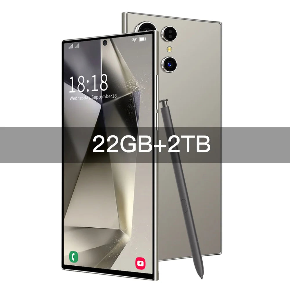 2025 New S26 Ultra Smartphone Original 7.3 Inch Celulares Android Moblie Phones Unlocked 5G Dual Sim Global Version CellPhones