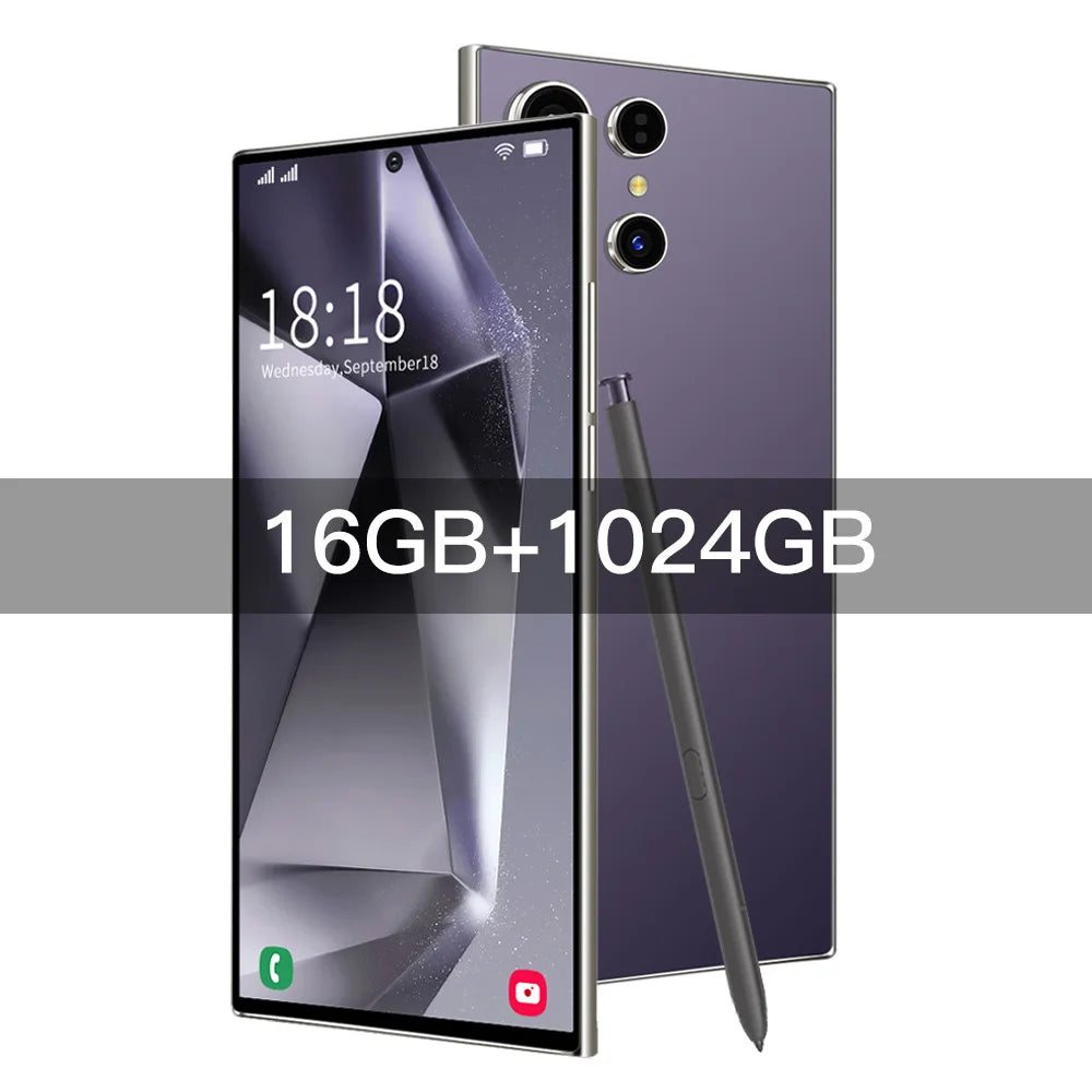 2025 New S26 Ultra Smartphone Original 7.3 Inch Celulares Android Moblie Phones Unlocked 5G Dual Sim Global Version CellPhones