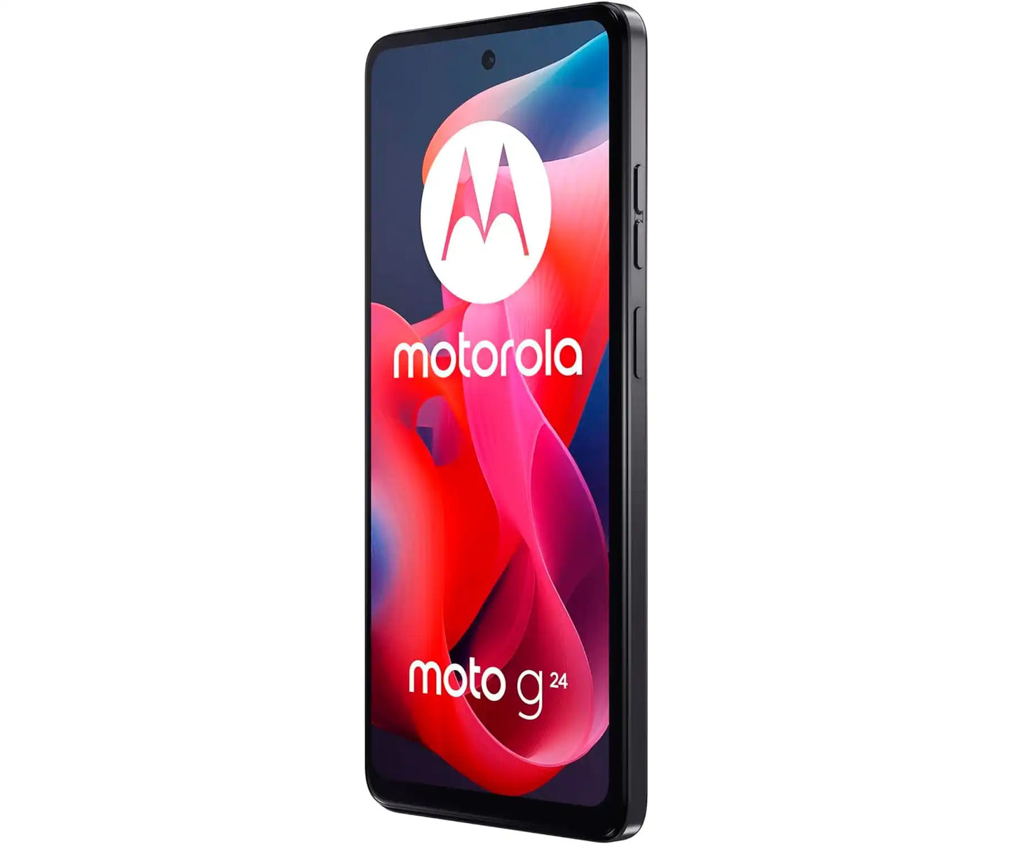 Motorola Moto g24 HD + 6,56 'and 90  Hz 50  MP camera system with Macro Vision Dolby Atmos Android 14 5000 mAh with TurboPower 15 Octa-Core Dual SIM