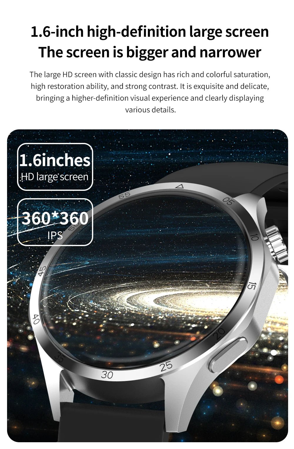 2025 For Android GT4 Pro GPS NFC Smart Watch Men 360*360 AMOLED Screen Heart rate Bluetooth Call IP68 Waterproof Man Smartwatch