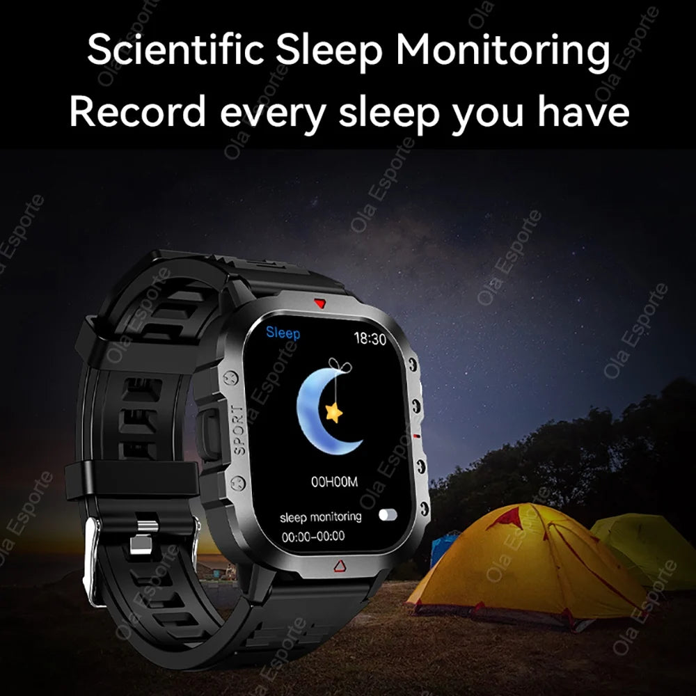 Original Men Smart Watch Bluetooth Call Fitness Clock 3ATM IP68 Swim Waterproof Sports Smartwatch for Women Xiaomi Android 2024