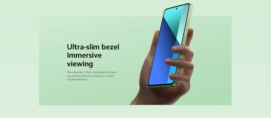 Global Version Xiaomi Redmi Note 13 Smartphone 6.67 Inch 120hz AMOLED Screen Snapdragon 685 108MP Triple Camera 5000mAh