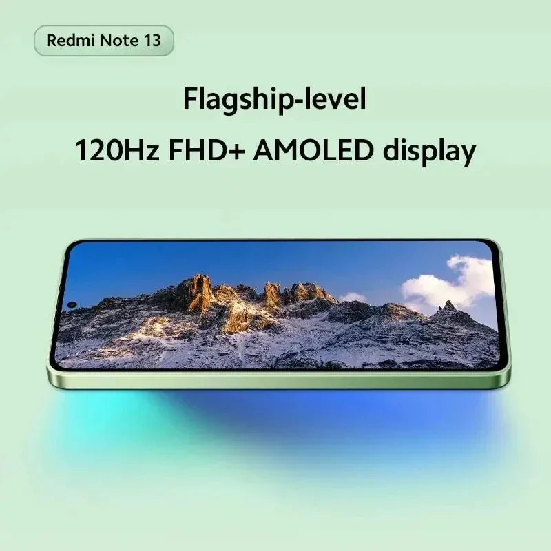 Global Version Xiaomi Redmi Note 13 Smartphone 6.67 Inch 120hz AMOLED Screen Snapdragon 685 108MP Triple Camera 5000mAh