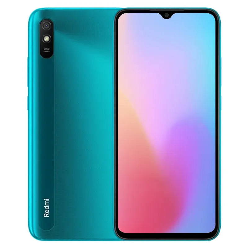 هاتف ذكي Xiaomi Redmi 9A بسعة 64 جيجابايت وذاكرة وصول عشوائي (RAM) سعة 128 جيجابايت وبطارية 5000 مللي أمبير/ساعة وشاشة 6.53 بوصة ومعالج MTK Helio G25 ثماني النواة وكاميرا بدقة 13 ميجابكسل، إصدار الصين