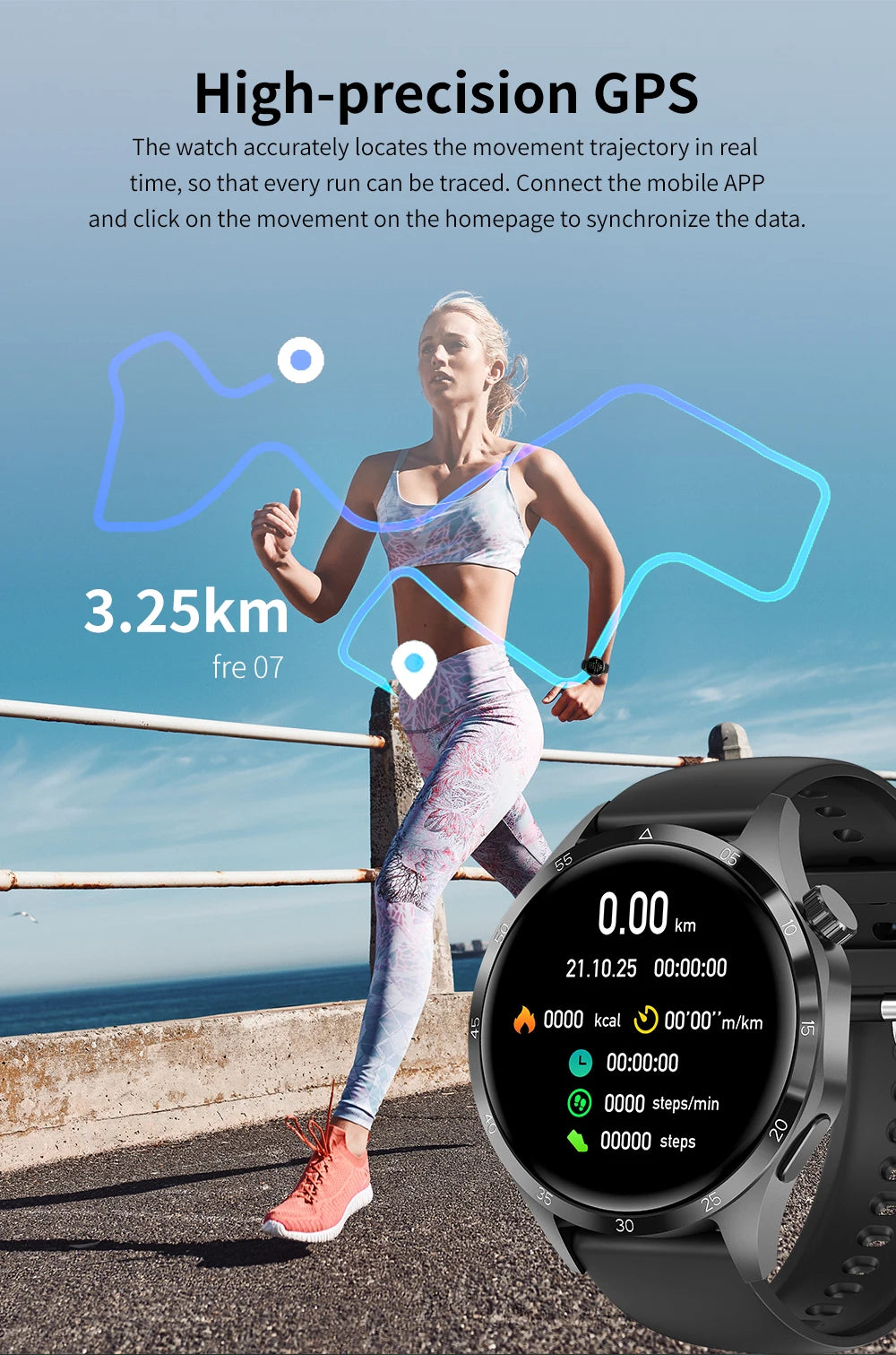 2025 For Android GT4 Pro GPS NFC Smart Watch Men 360*360 AMOLED Screen Heart rate Bluetooth Call IP68 Waterproof Man Smartwatch