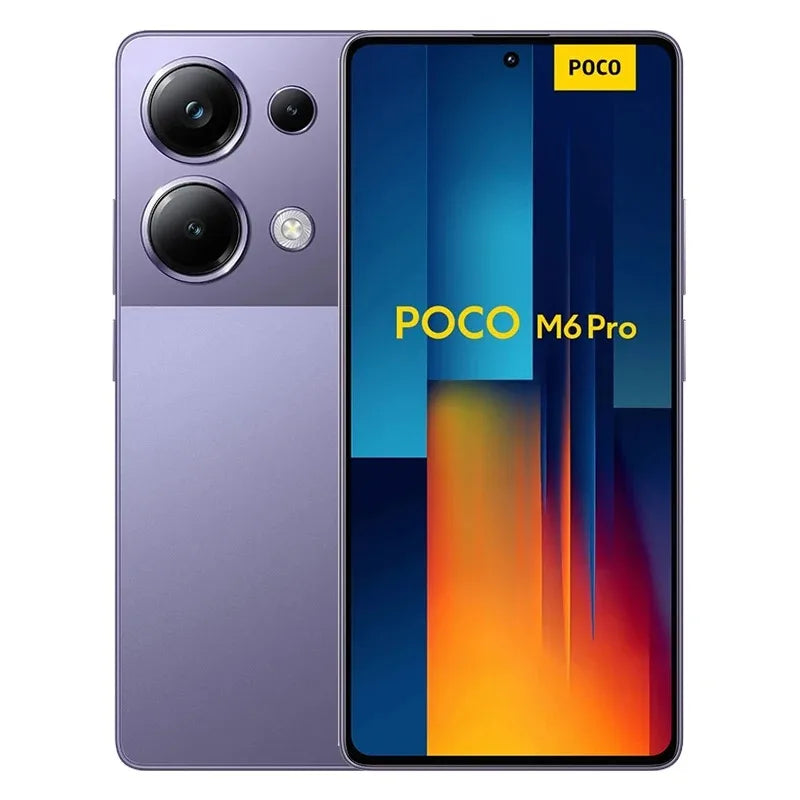 POCO M6 Pro Helio G99-Ultra 67W Turbo Charging 64MP Triple Camera With OIS 120Hz AMOLED 5000mAh Battery Global Version