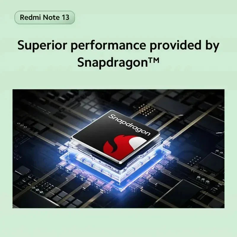 Global Version Xiaomi Redmi Note 13 Smartphone 6.67 Inch 120hz AMOLED Screen Snapdragon 685 108MP Triple Camera 5000mAh