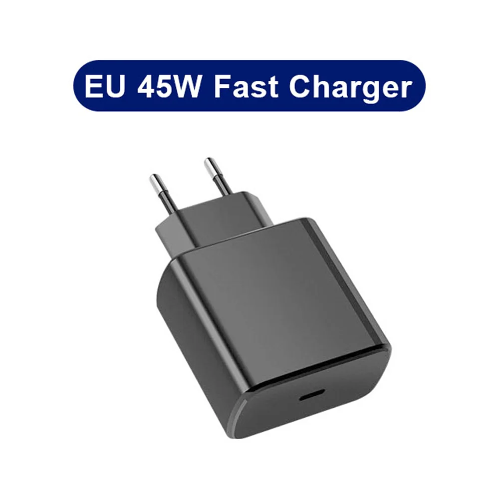 45W PD Charger Super Fast Charging For Samsung Galaxy S24 S23 Ultra Note Mobile Phone Type C Quick Charge Adapter Data Cable Set