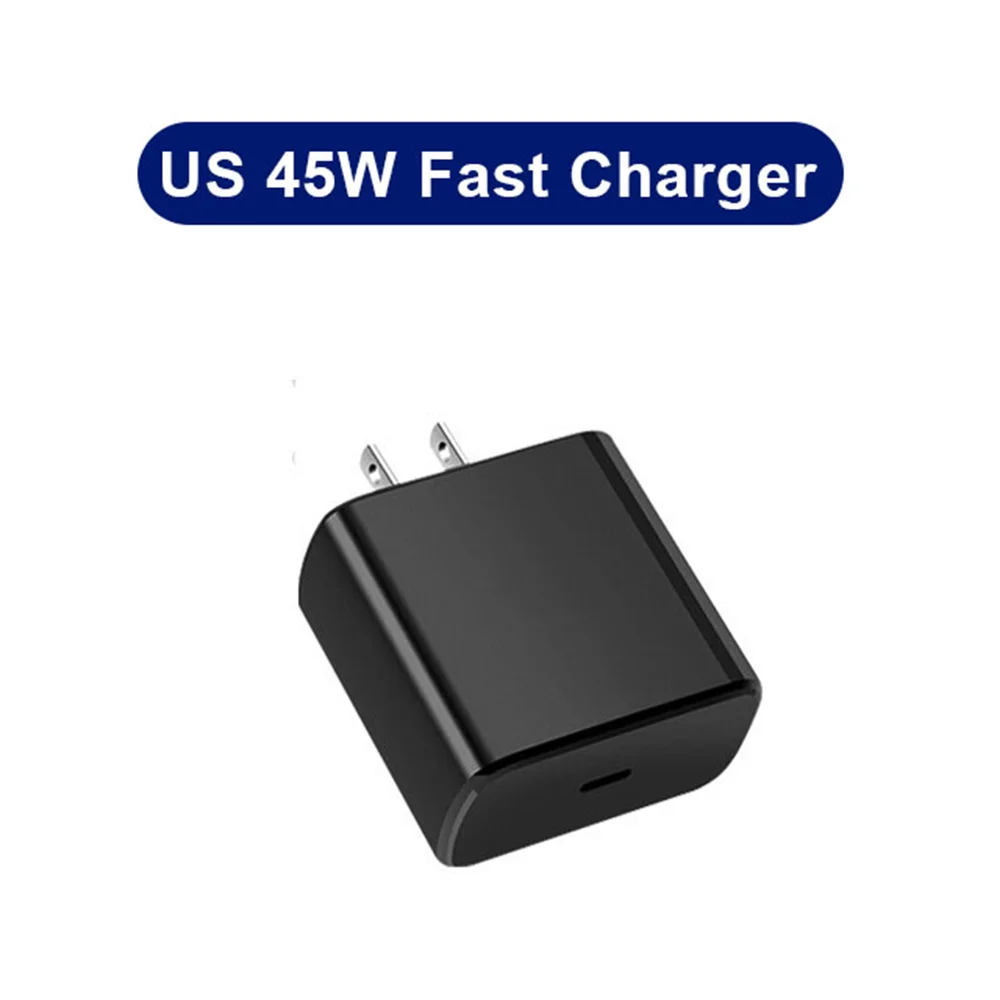 45W PD Charger Super Fast Charging For Samsung Galaxy S24 S23 Ultra Note Mobile Phone Type C Quick Charge Adapter Data Cable Set