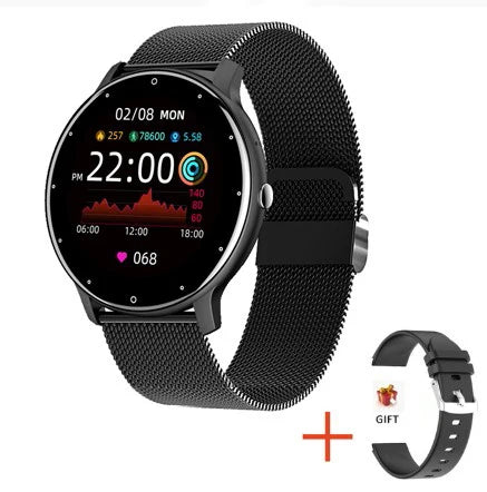 LIGE Smart Watch 2024 Bluetooth Call Smartwatch Fitness Tracker Heart Rate Monitor Sports Man Woman SmartWatches For Android IOS