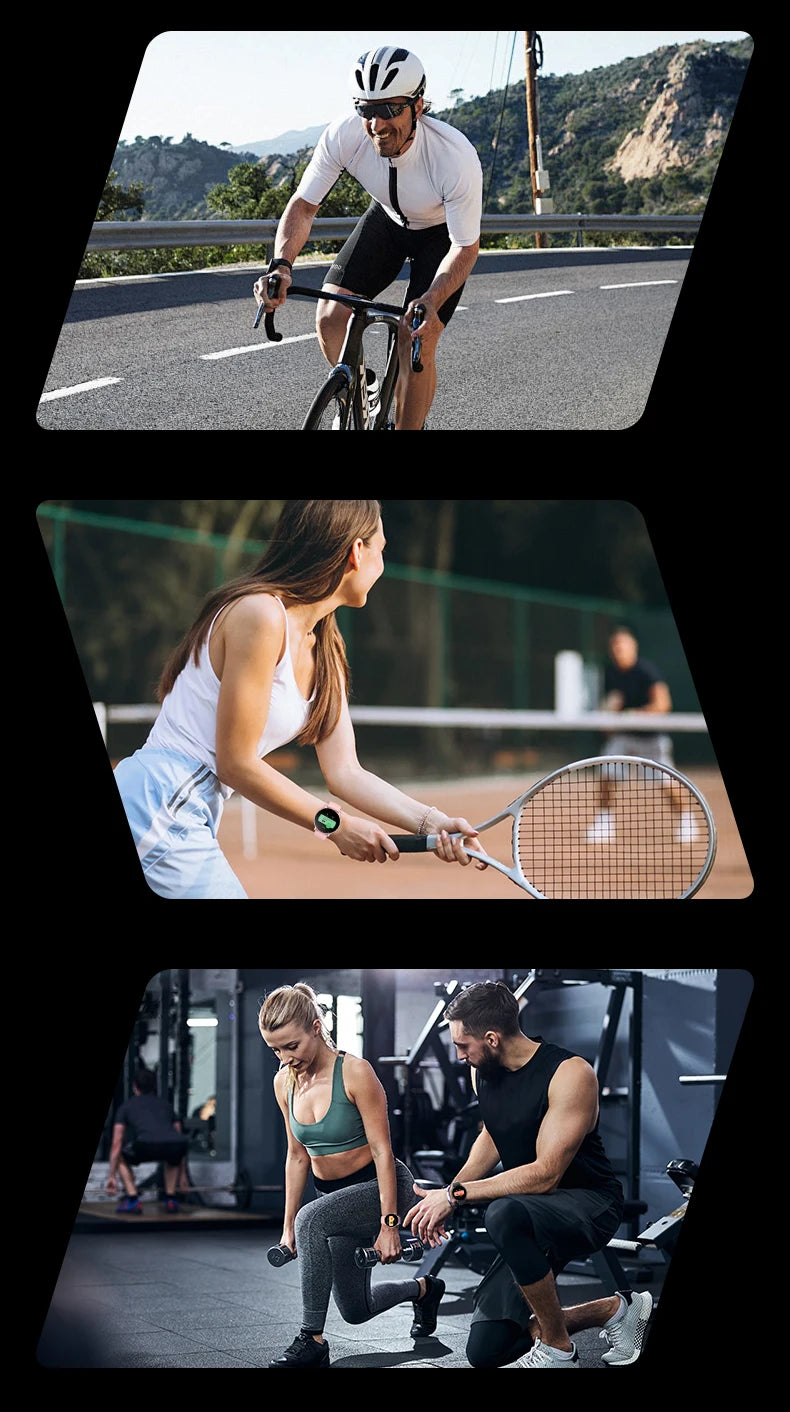 LIGE Smart Watch 2024 Bluetooth Call Smartwatch Fitness Tracker Heart Rate Monitor Sports Man Woman SmartWatches For Android IOS