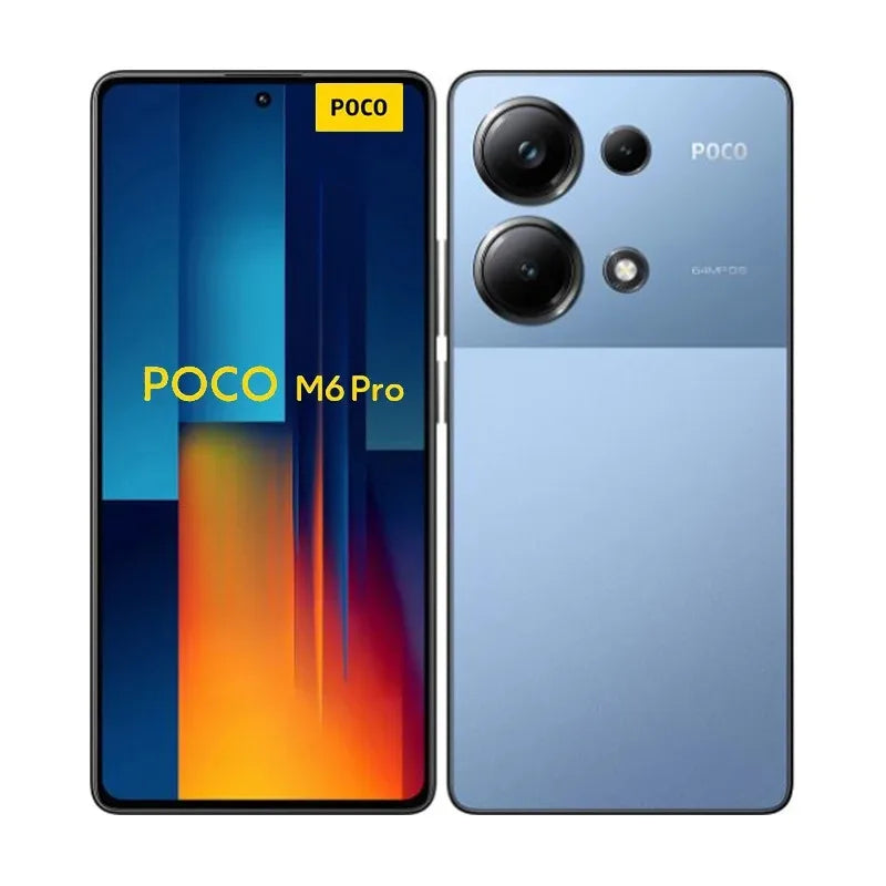 POCO M6 Pro Helio G99-Ultra 67W Turbo Charging 64MP Triple Camera With OIS 120Hz AMOLED 5000mAh Battery Global Version