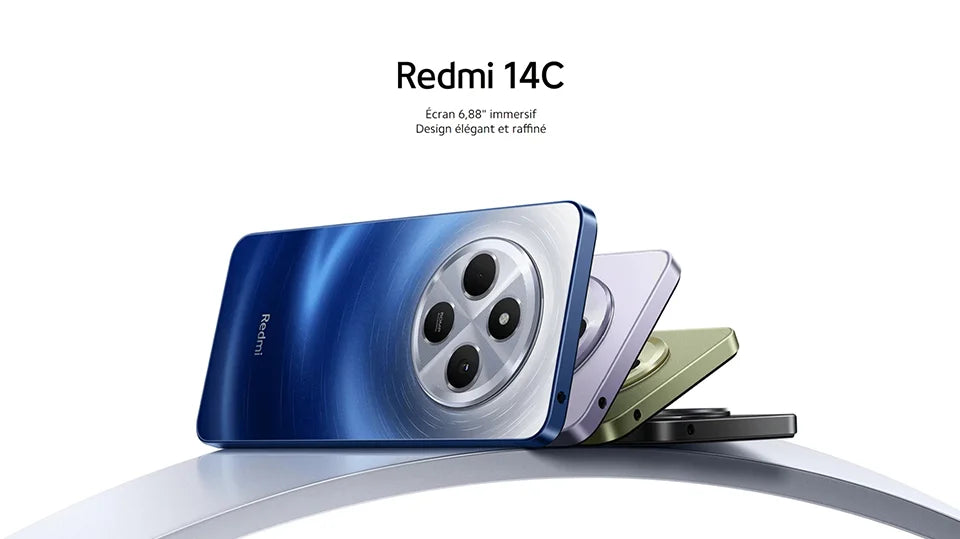 Xiaomi Redmi 14C NFC,Smart Phones,6.88 inch,MediaTek Helio G81-Ultra,120Hz,Dual AI Camera 50MP,5160mAh Battery