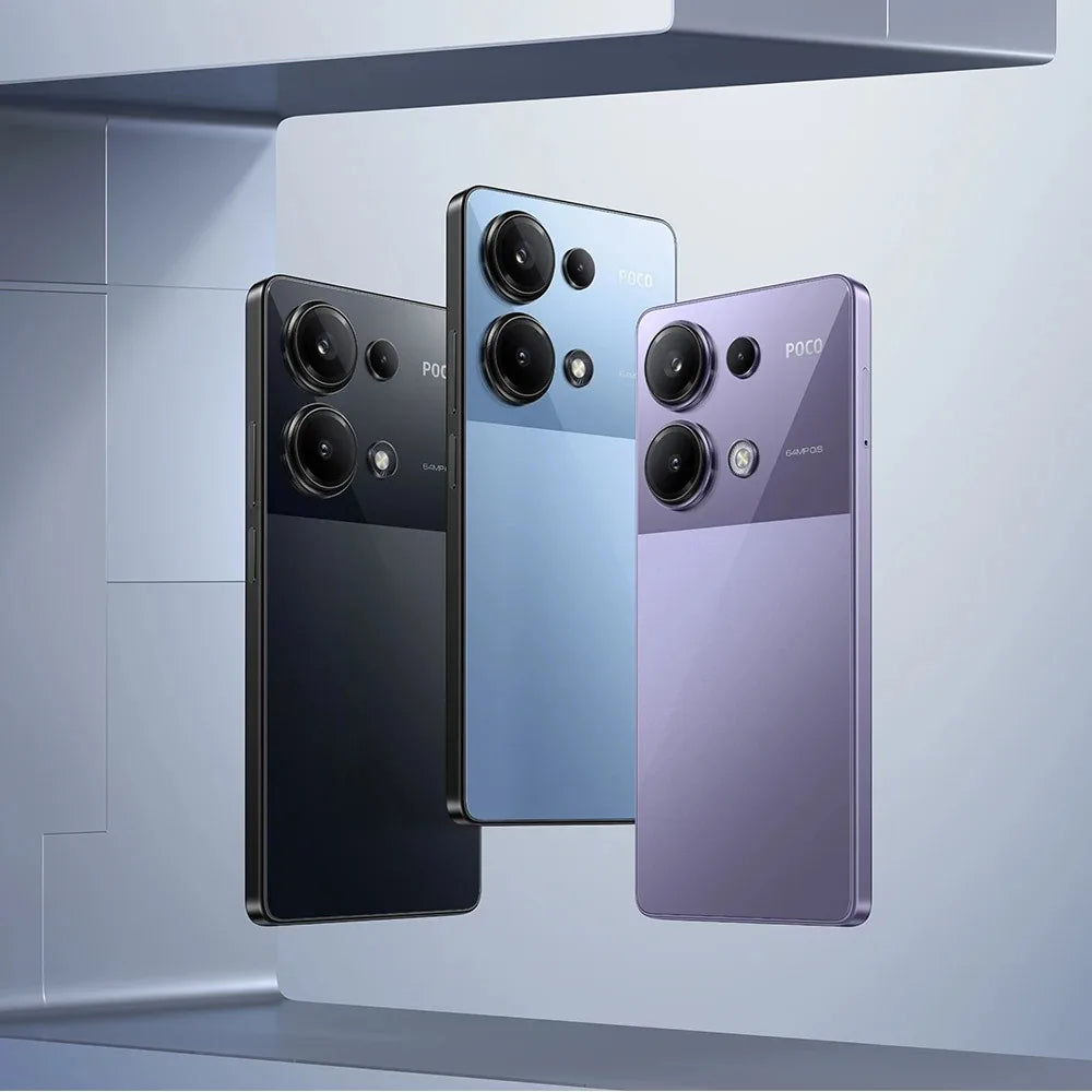 POCO M6 Pro Helio G99-Ultra 67W Turbo Charging 64MP Triple Camera With OIS 120Hz AMOLED 5000mAh Battery Global Version