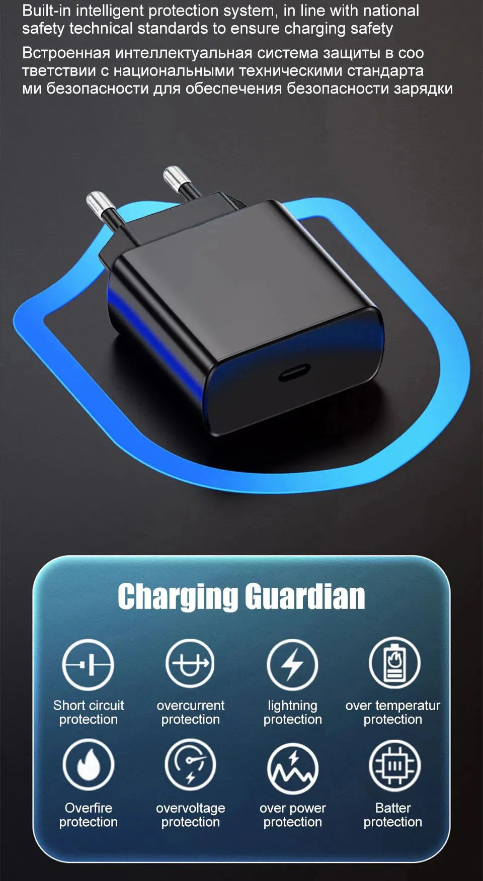 45W PD Charger Super Fast Charging For Samsung Galaxy S24 S23 Ultra Note Mobile Phone Type C Quick Charge Adapter Data Cable Set