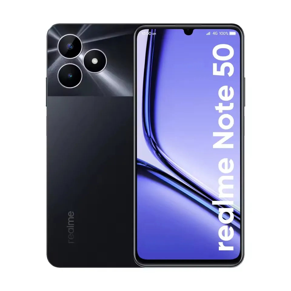 Global Version Realme Note 50 Octa-Core 4G Smartphone 6.74" 90Hz Screen 13MP AI Camera Phone 5000mAh Large Battery